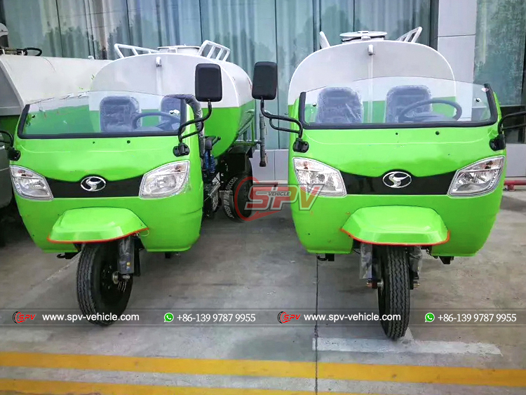 3-Wheel Water Tanker - SPV Trucks